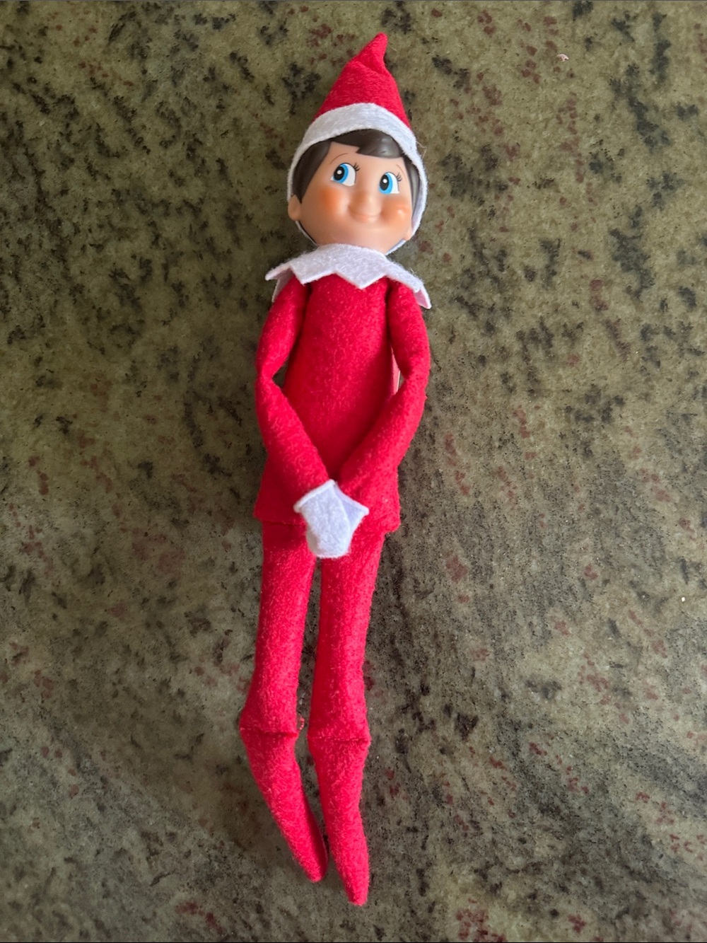 Red Elf on the Shelf